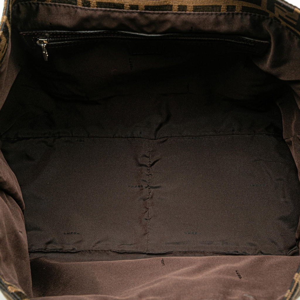 Fendi Large Zucca Canvas Twins Tote