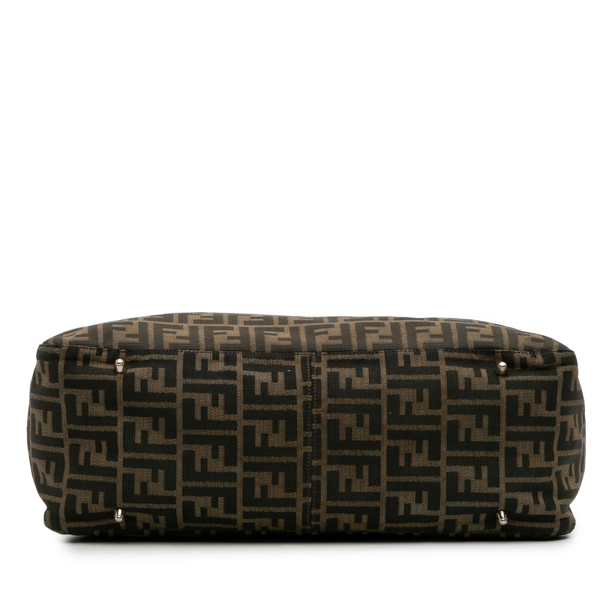 Fendi Large Zucca Canvas Twins Tote