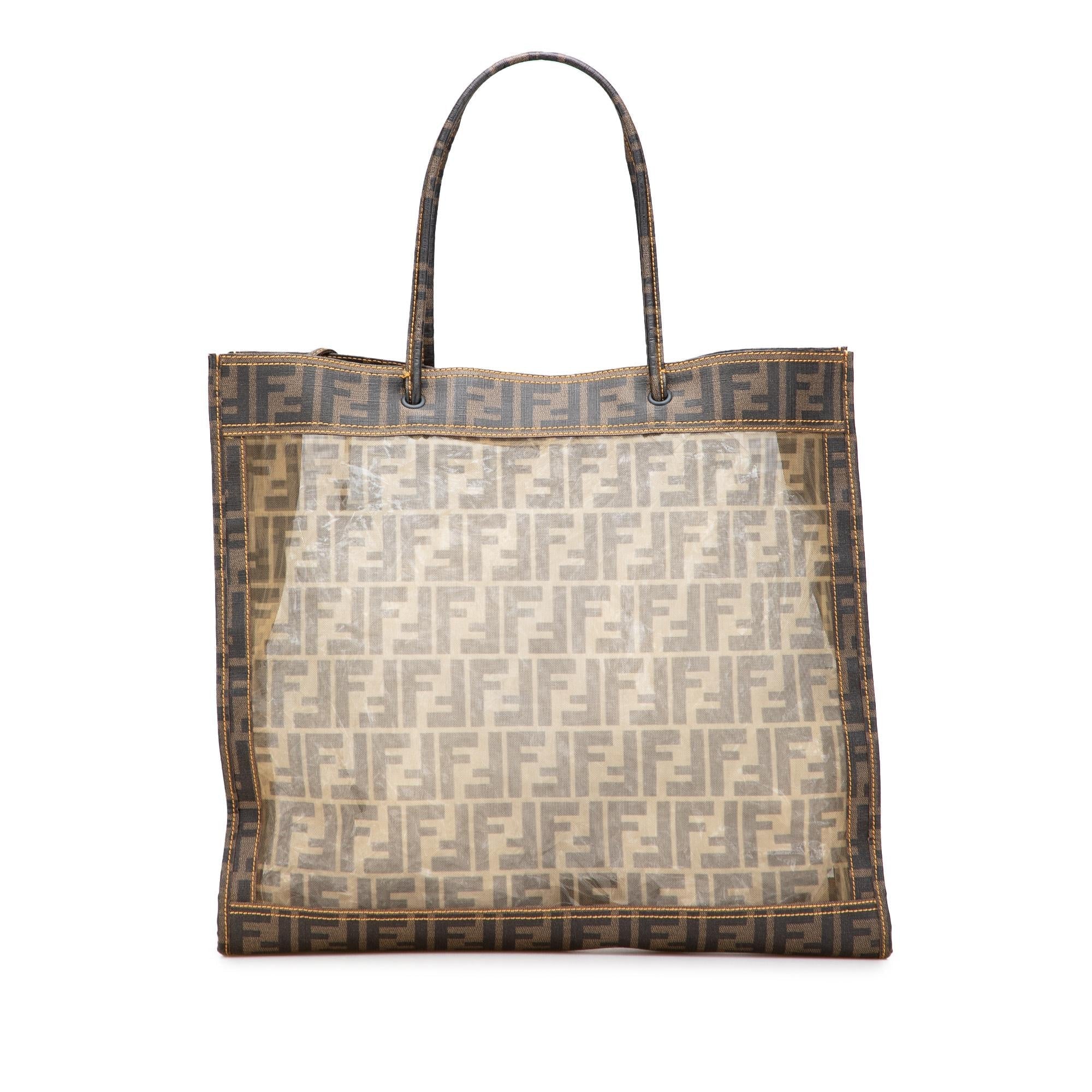 Fendi Large Zucca Mesh Tote