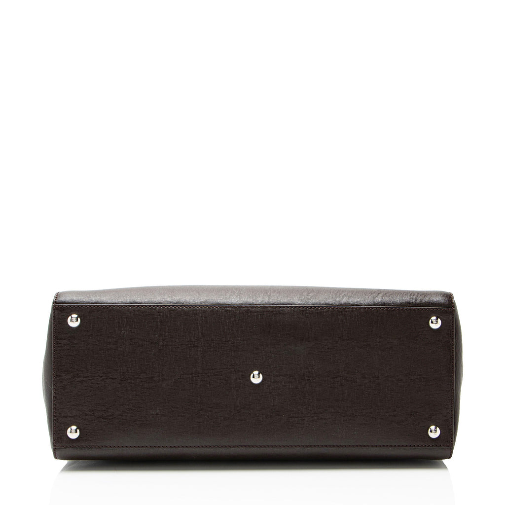 Fendi Leather 2Jours Medium Tote