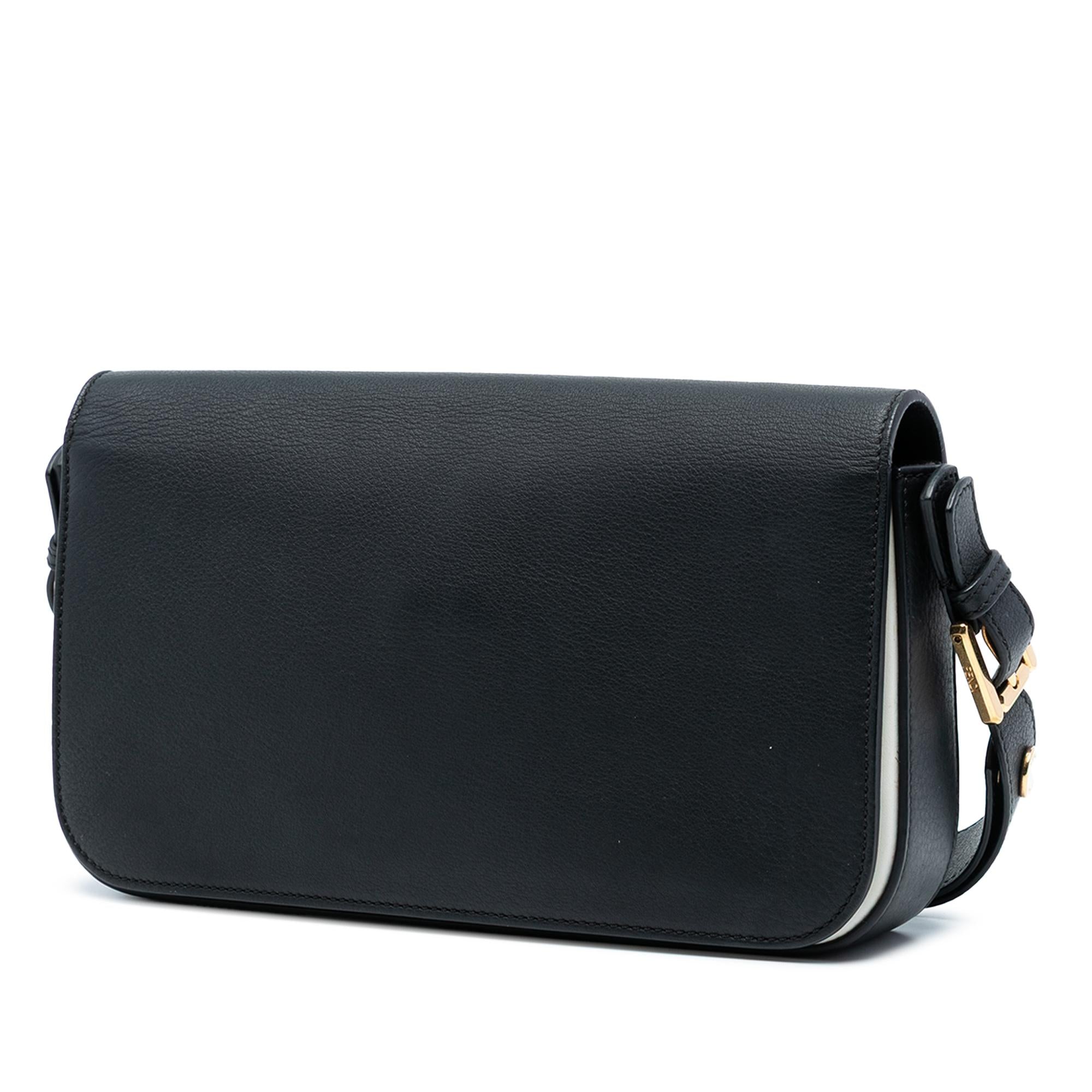 Fendi Leather 3Baguette Shoulder Bag