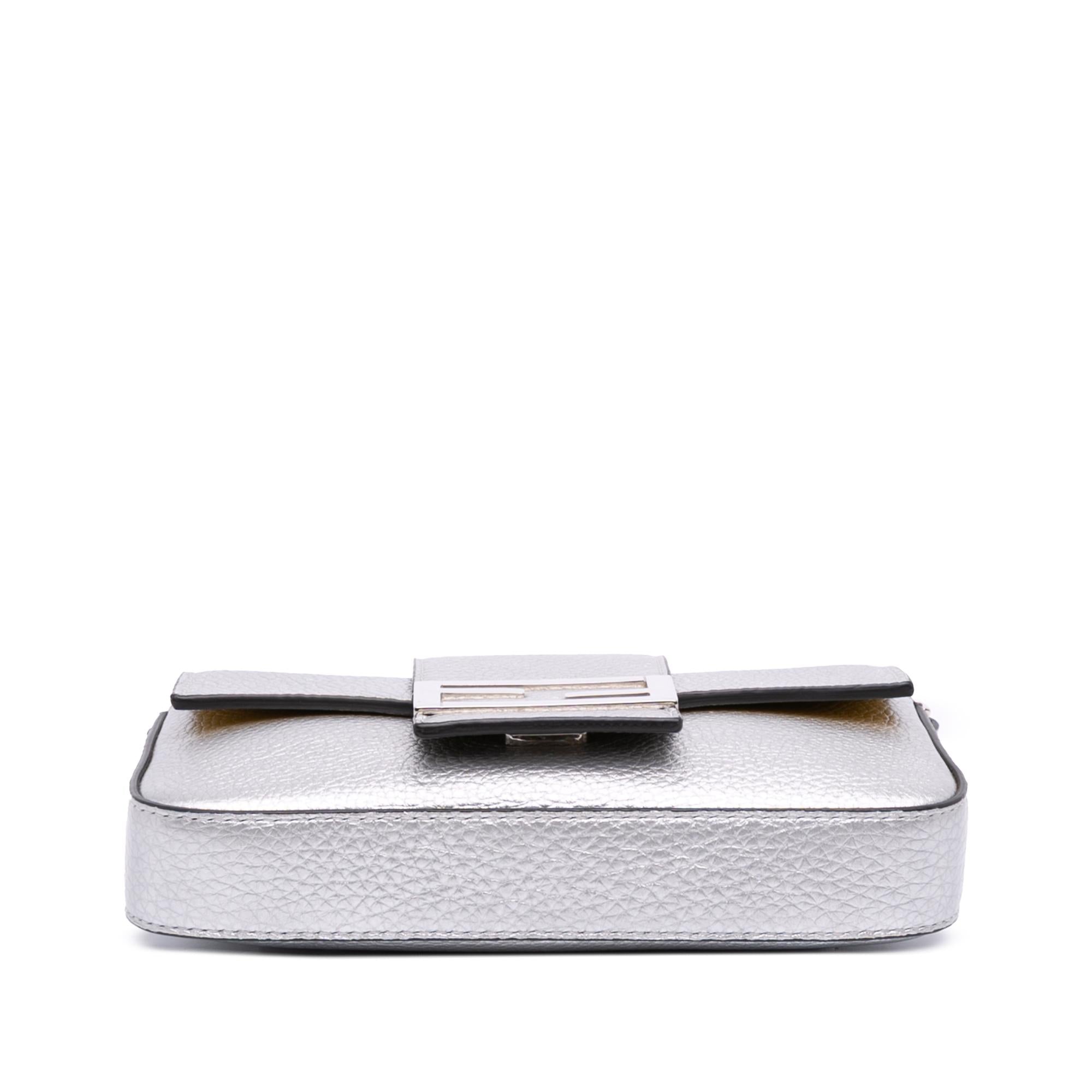 Fendi Leather Baguette Crossbody