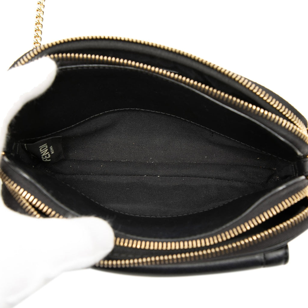 Fendi Leather Easy 2 Baguette Crossbody