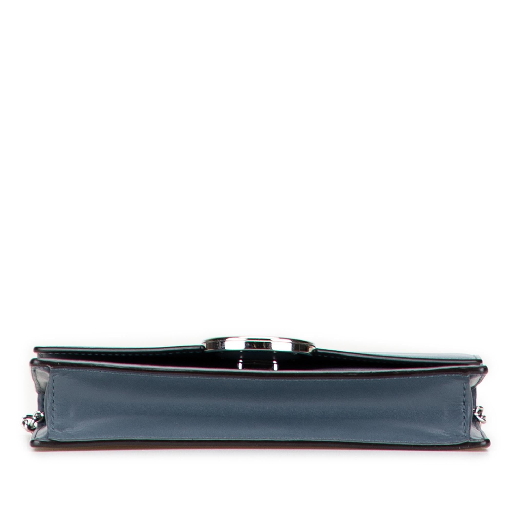 Fendi Leather F Is Fendi Envelope Wallet On Chain