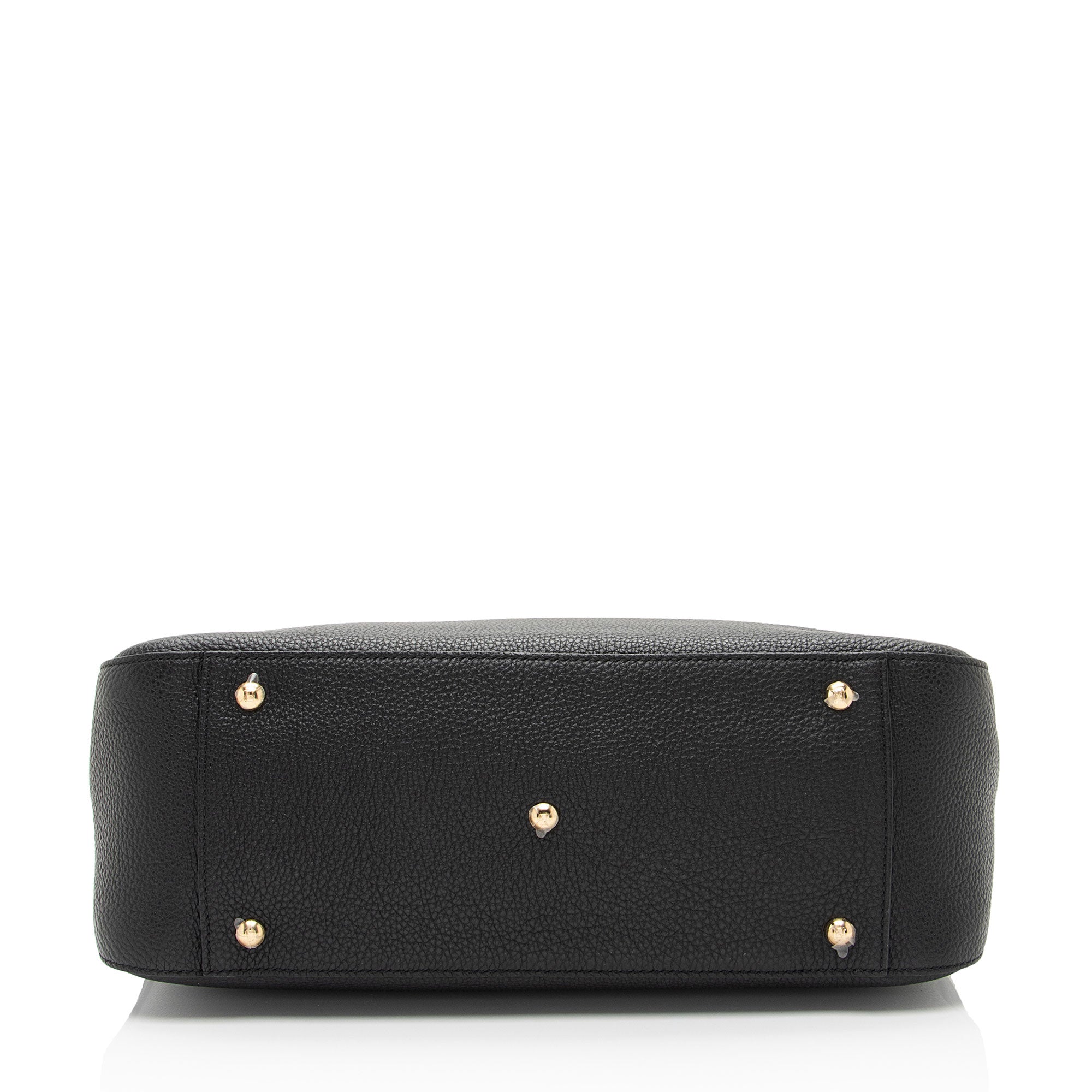 Fendi Leather Glacier Medium Tote
