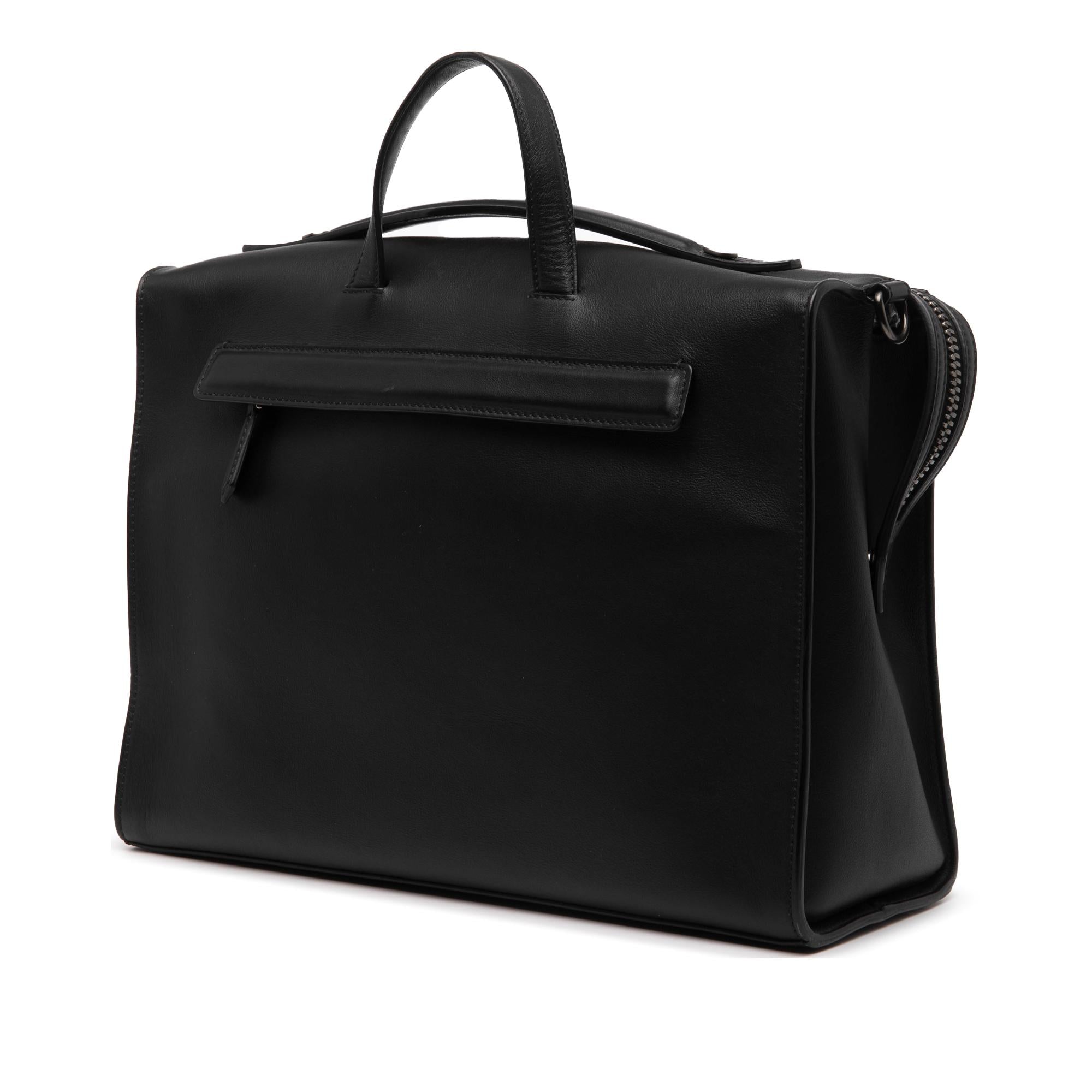 Fendi Leather Lui Urban Briefcase