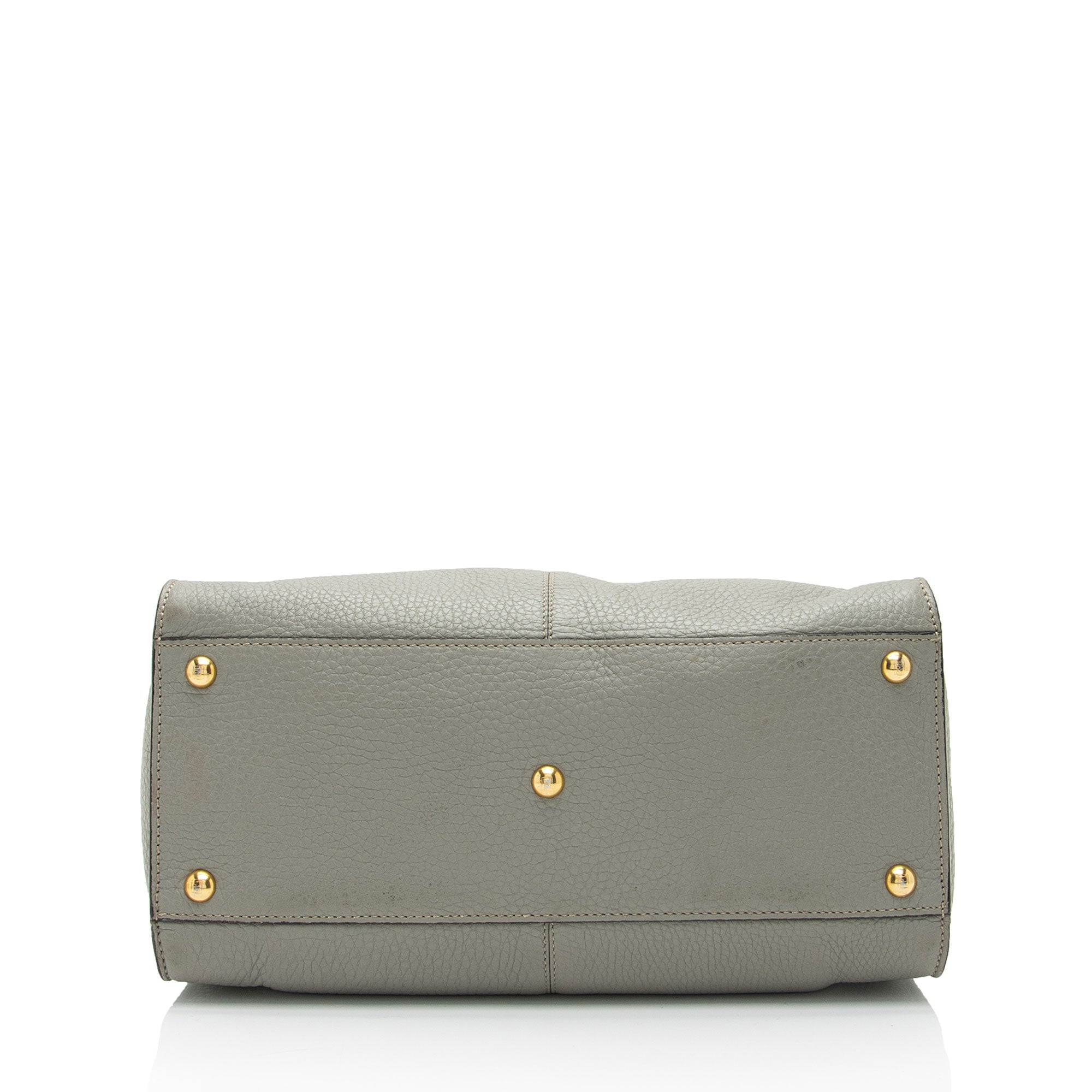 Fendi Leather Peekaboo X Lite Medium Satchel