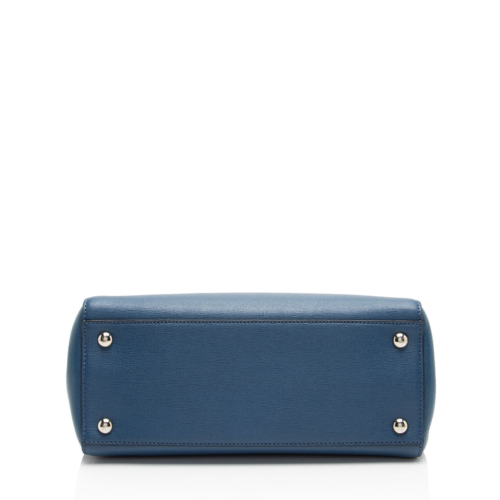 Fendi Leather Petite 2Jours Tote