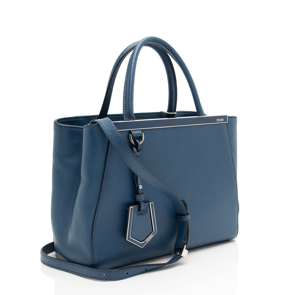 Fendi Leather Petite 2Jours Tote
