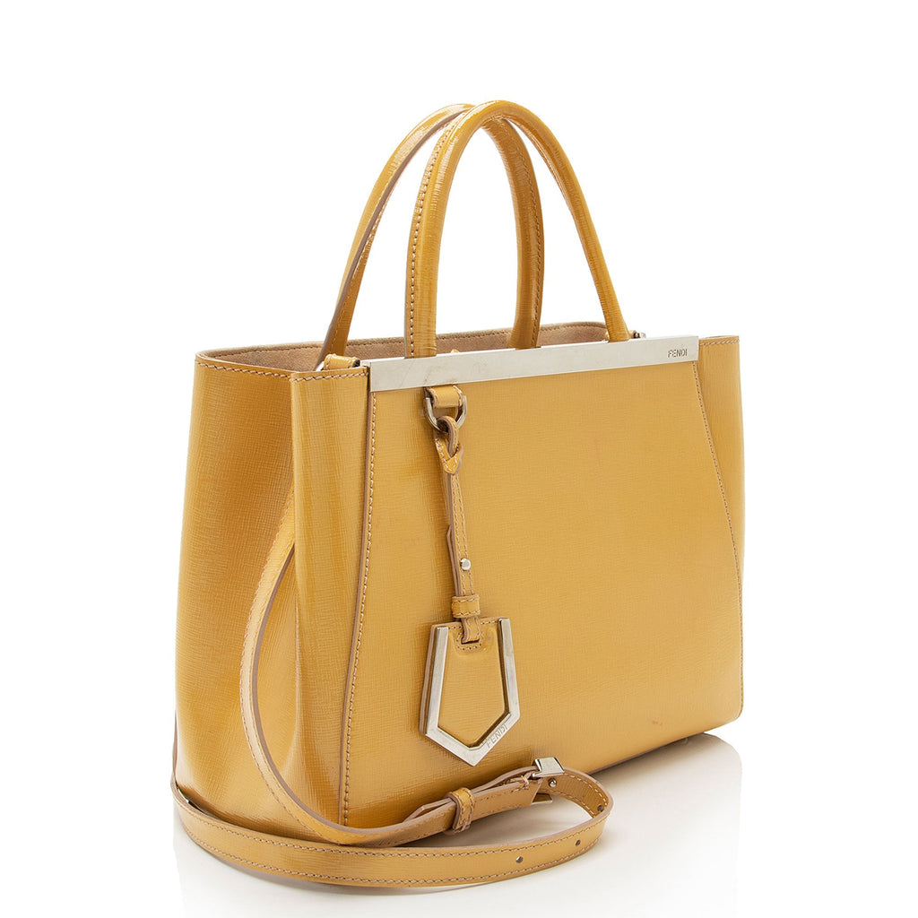 Fendi Leather Petite 2Jours Tote