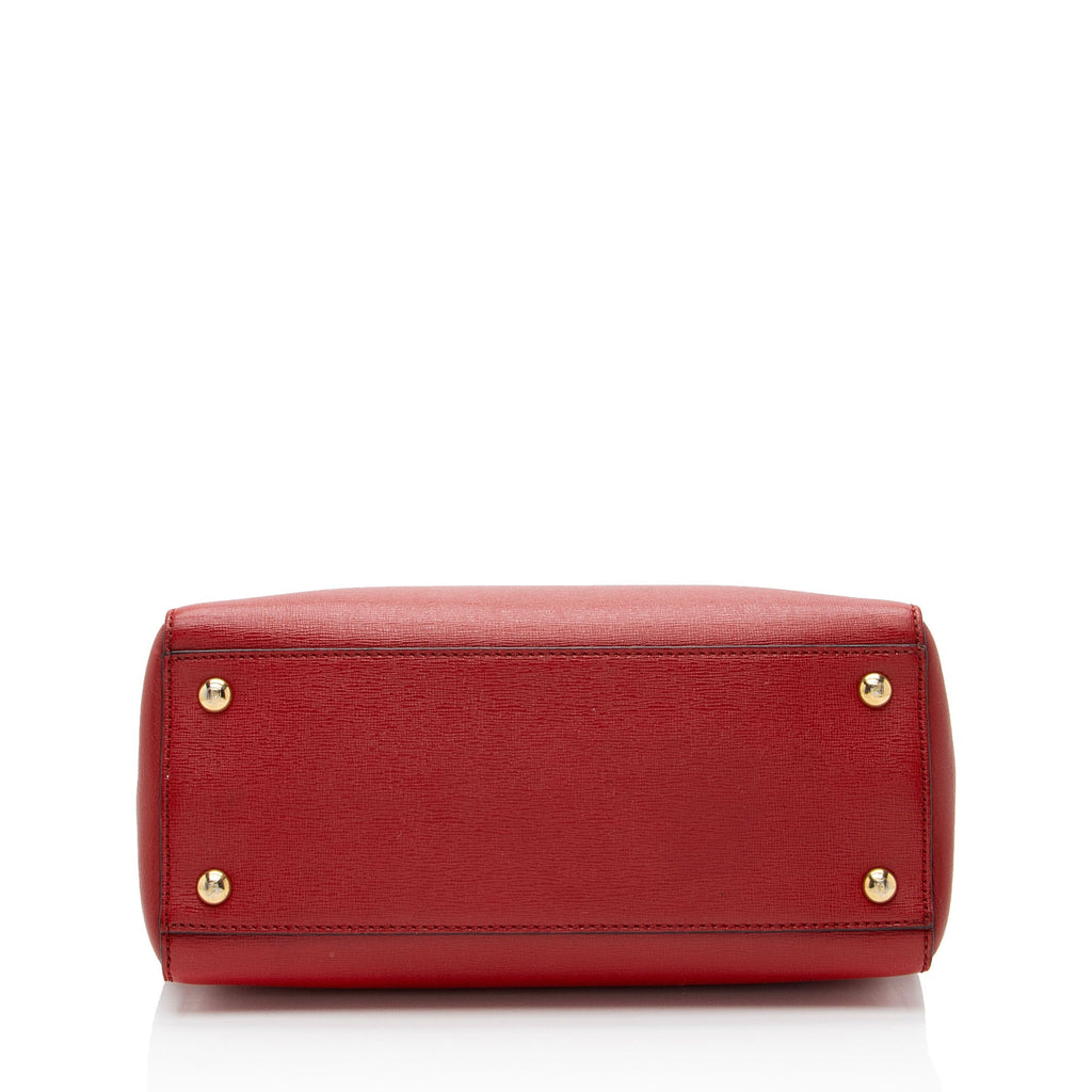 Fendi Leather Petite 2Jours Tote