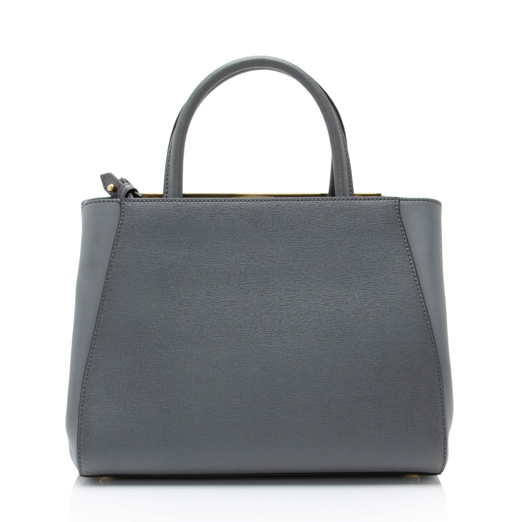 Fendi Leather Petite 2Jours Tote
