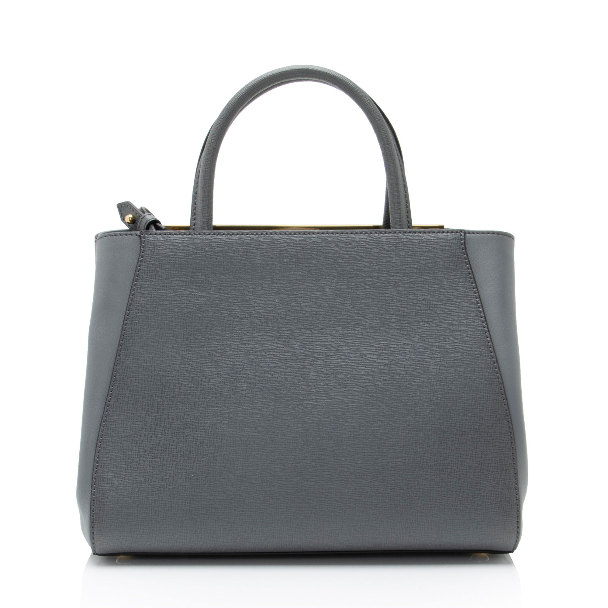 Fendi Leather Petite 2Jours Tote