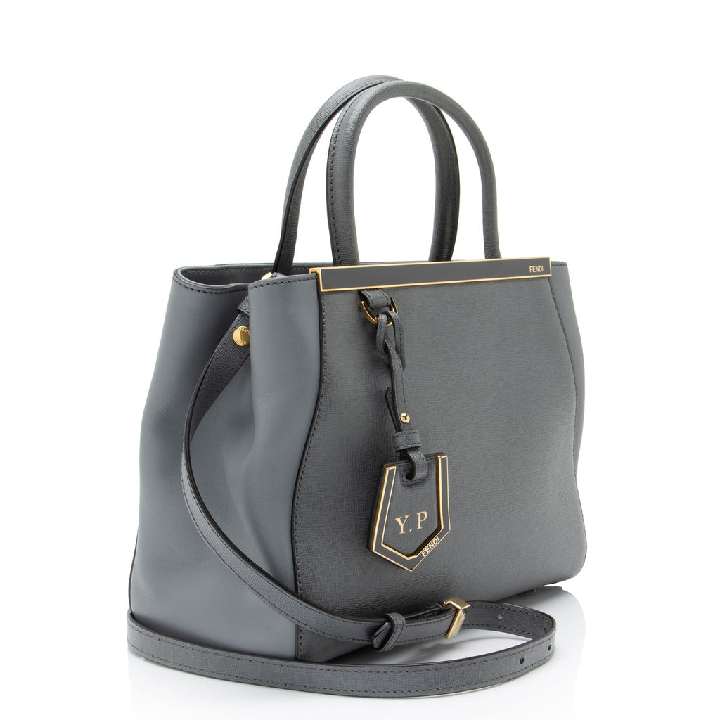 Fendi Leather Petite 2Jours Tote