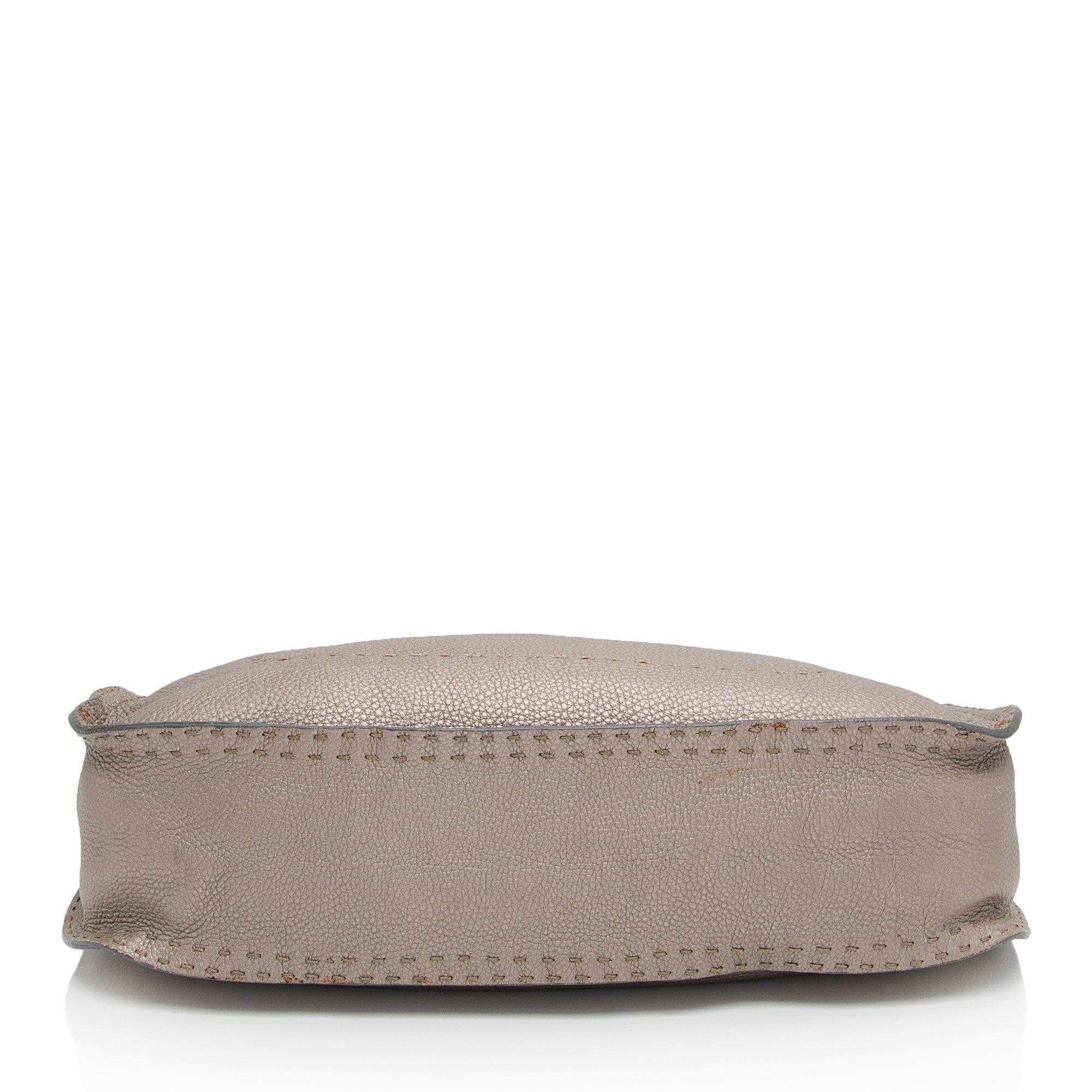 Fendi Leather Selleria Hobo (SHF-HKCQsO)