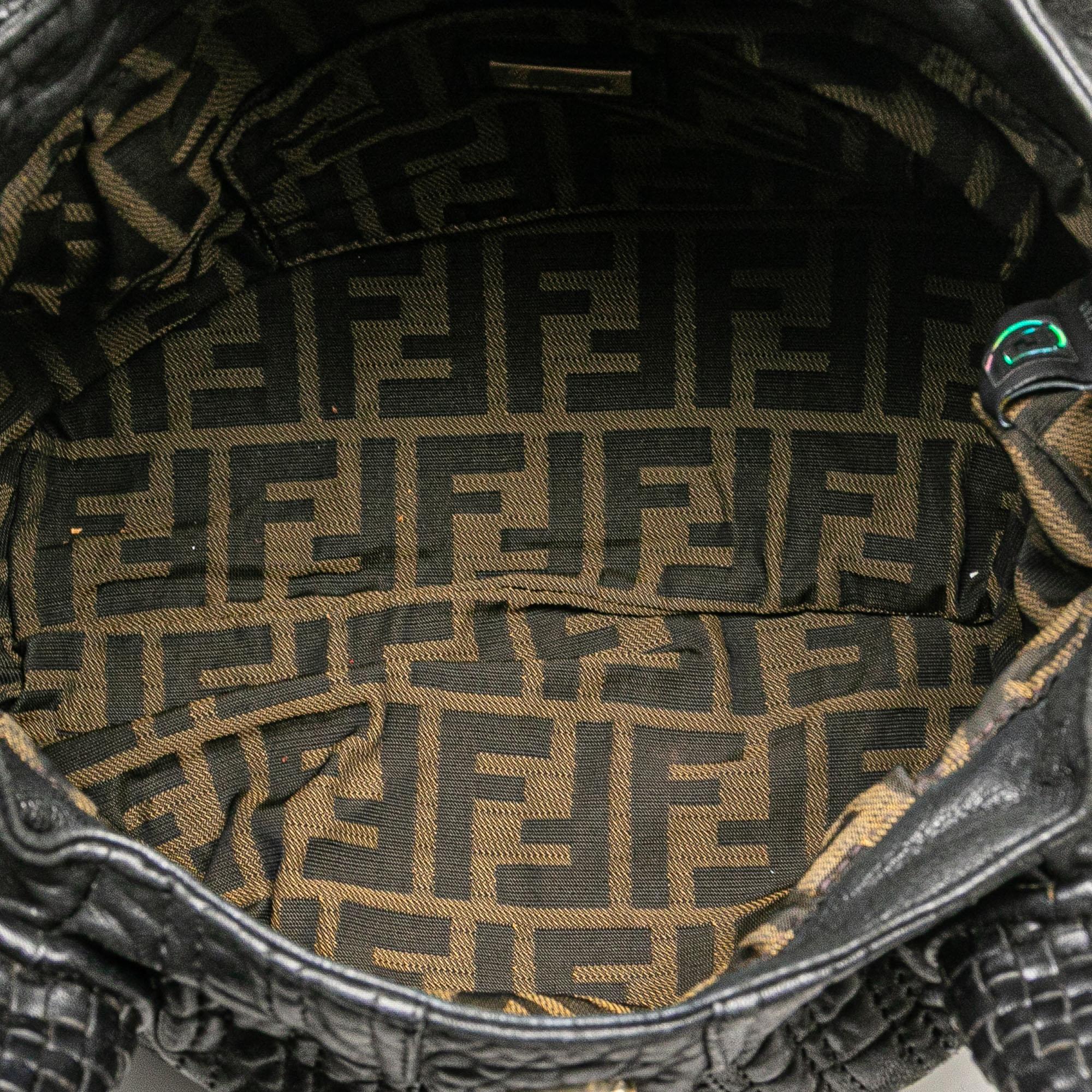 Fendi Leather Spy Handbag