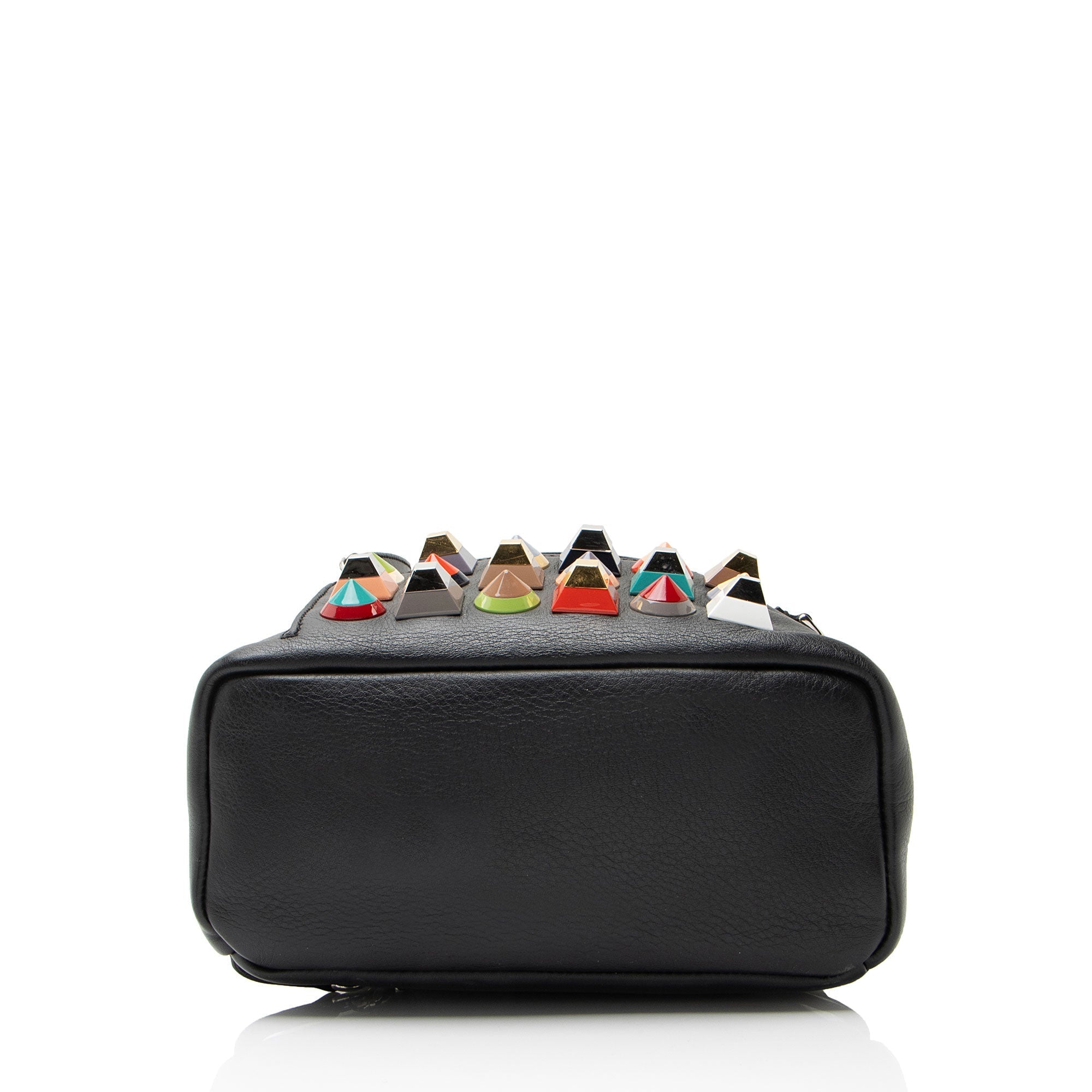 Fendi Leather Studded By The Way Mini Backpack