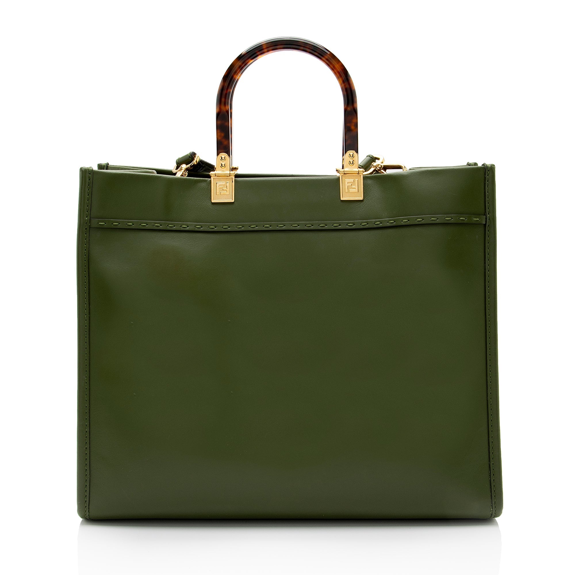Fendi Leather Sunshine Medium Shopper Tote (SHF-TeDYFF)