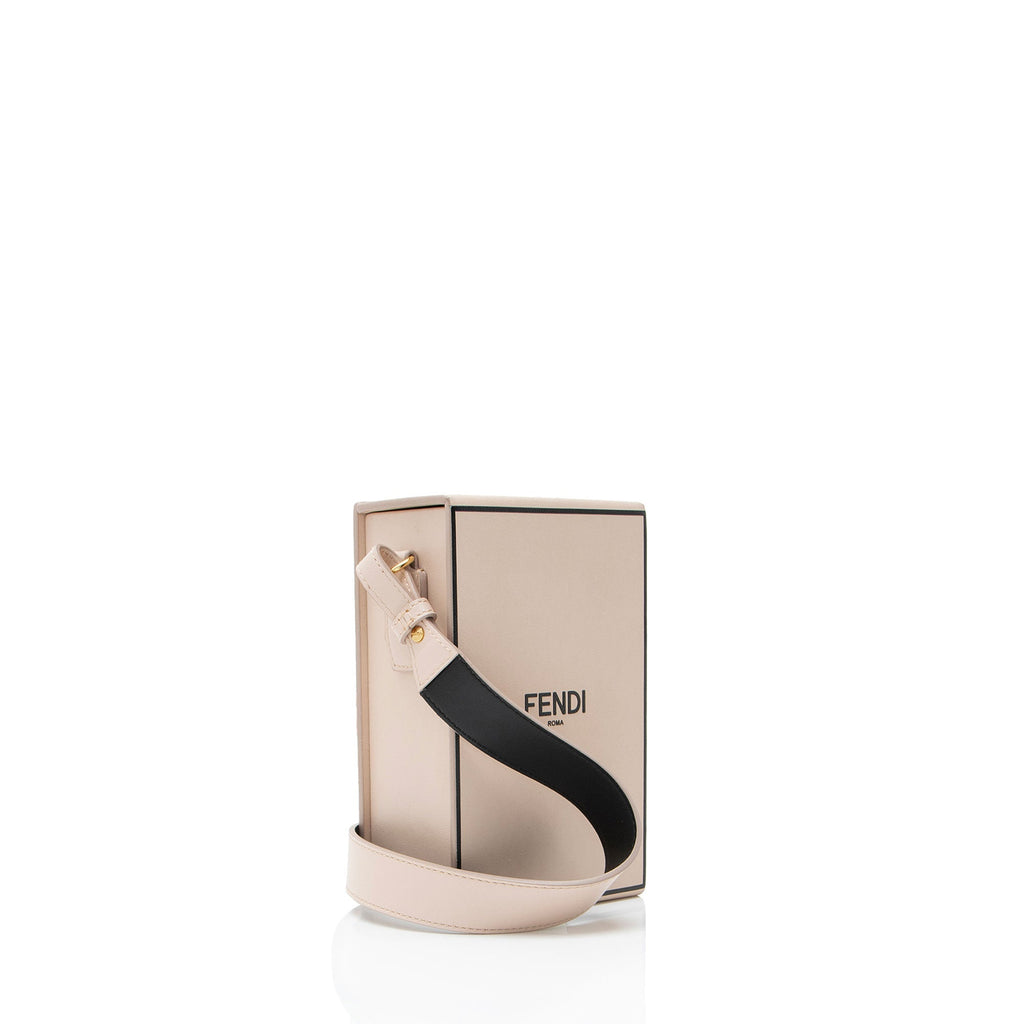 Fendi Leather Vertical Box Shoulder Bag
