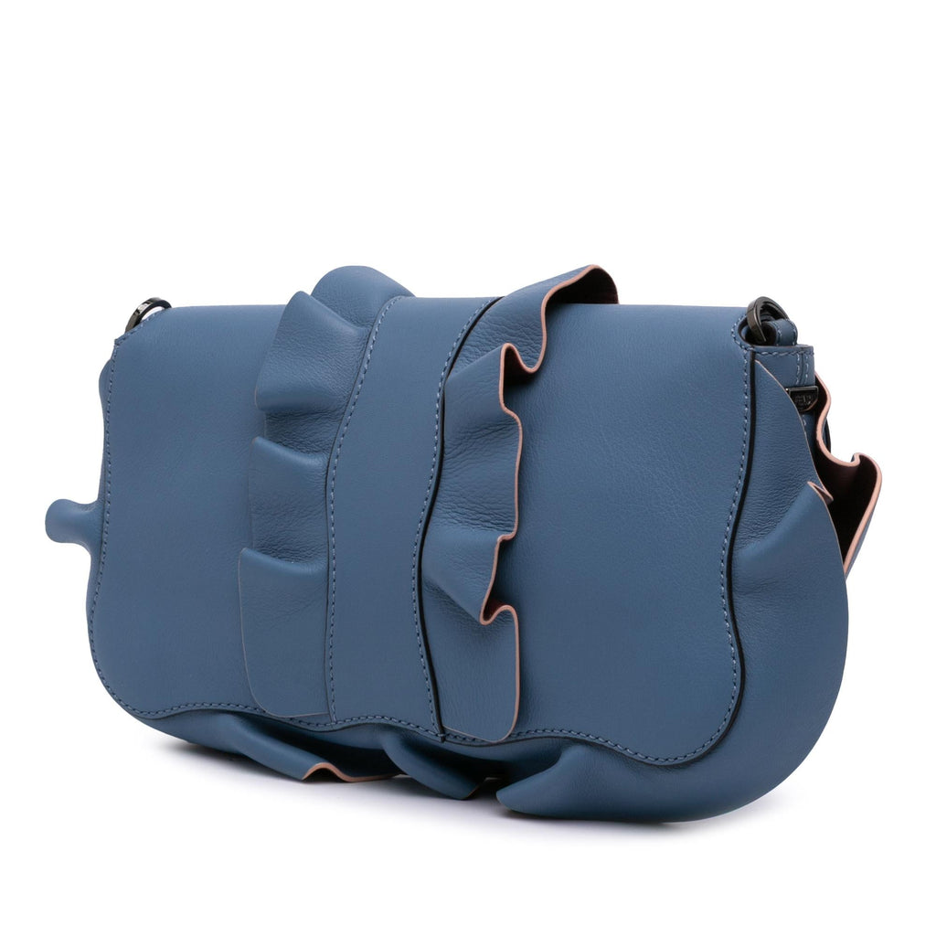Fendi Medium Calfskin Waves Baguette
