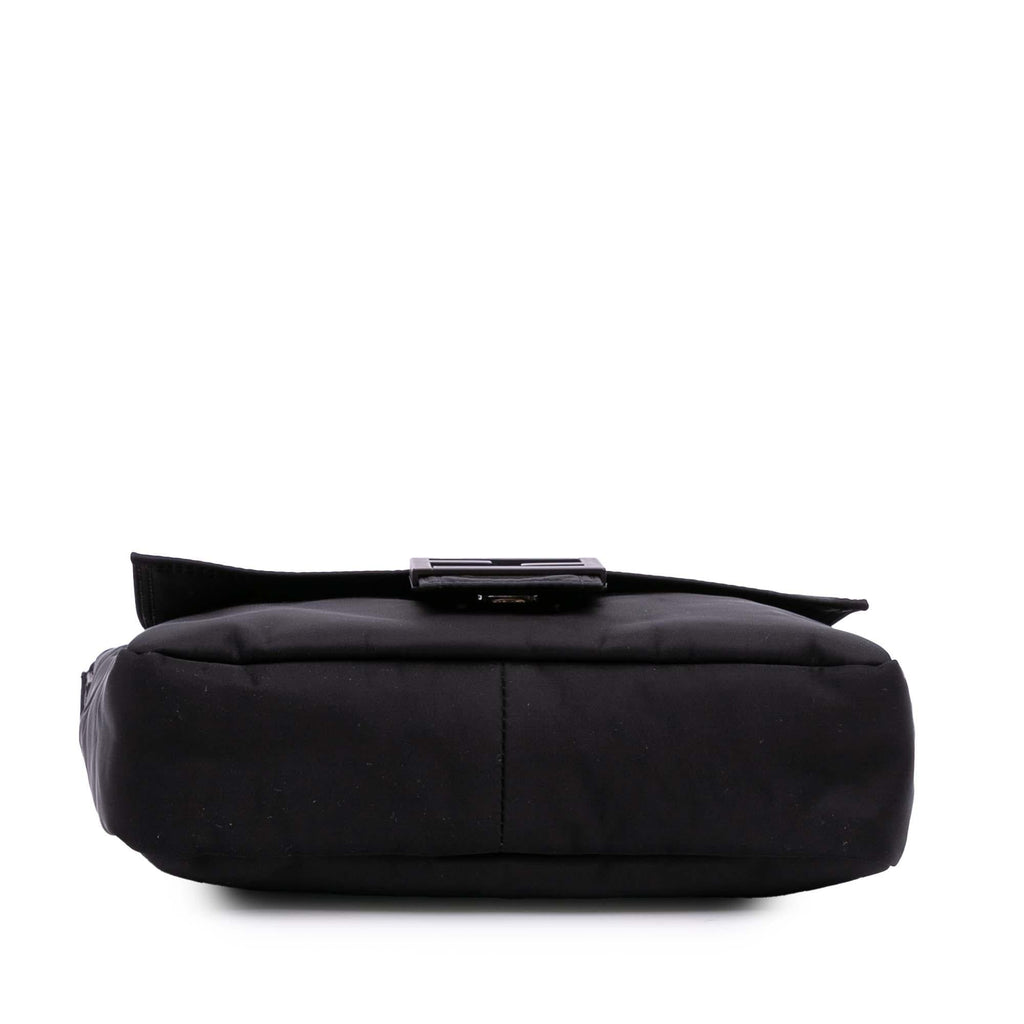 Fendi Medium Econyl Nylon Baguette Crossbody