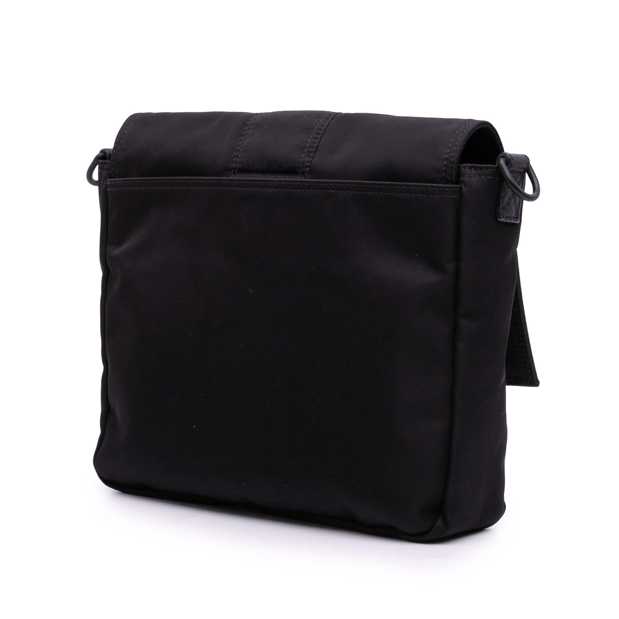 Fendi Medium Econyl Nylon Baguette Crossbody