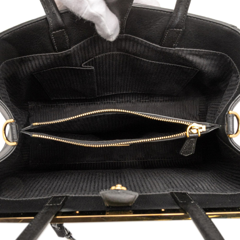Fendi Medium Leather 2Jours Satchel