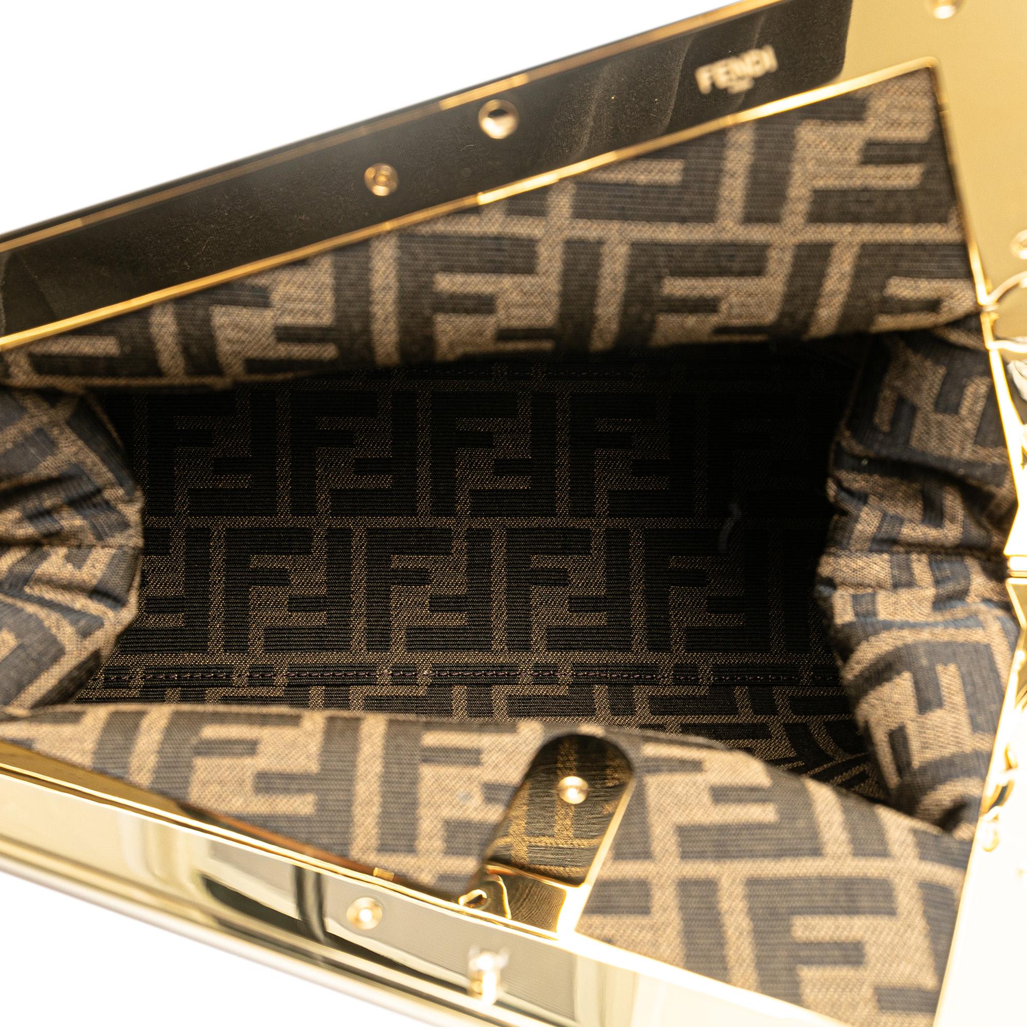 Fendi Medium Leather Fendi First Shoulder Bag