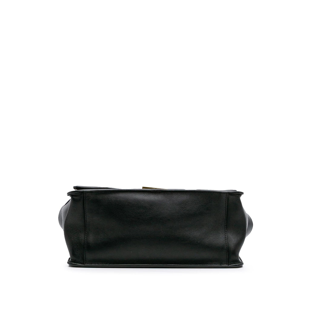 Fendi Medium Leather Kan U Shoulder Bag