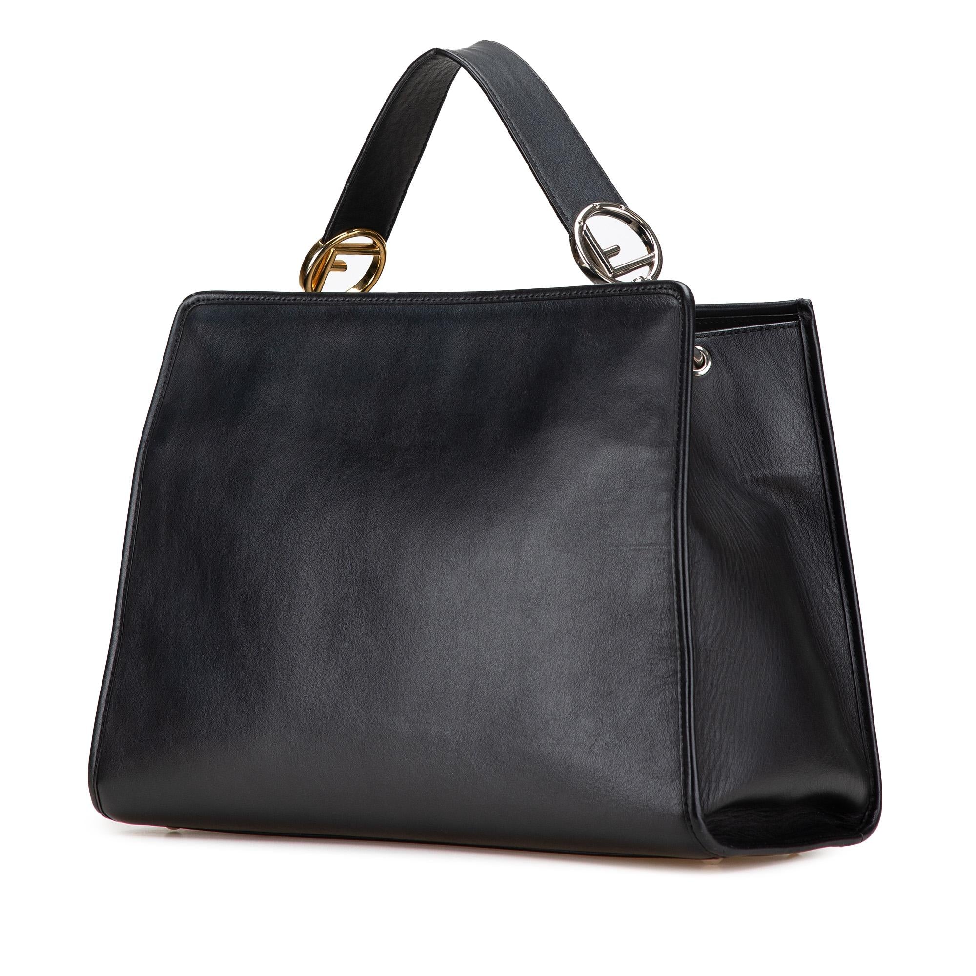 Fendi Medium Leather Runaway Satchel