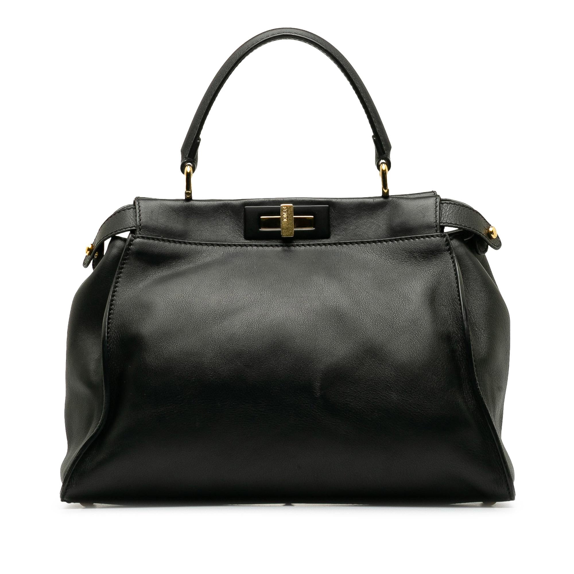 Fendi Medium Peekaboo Satchel