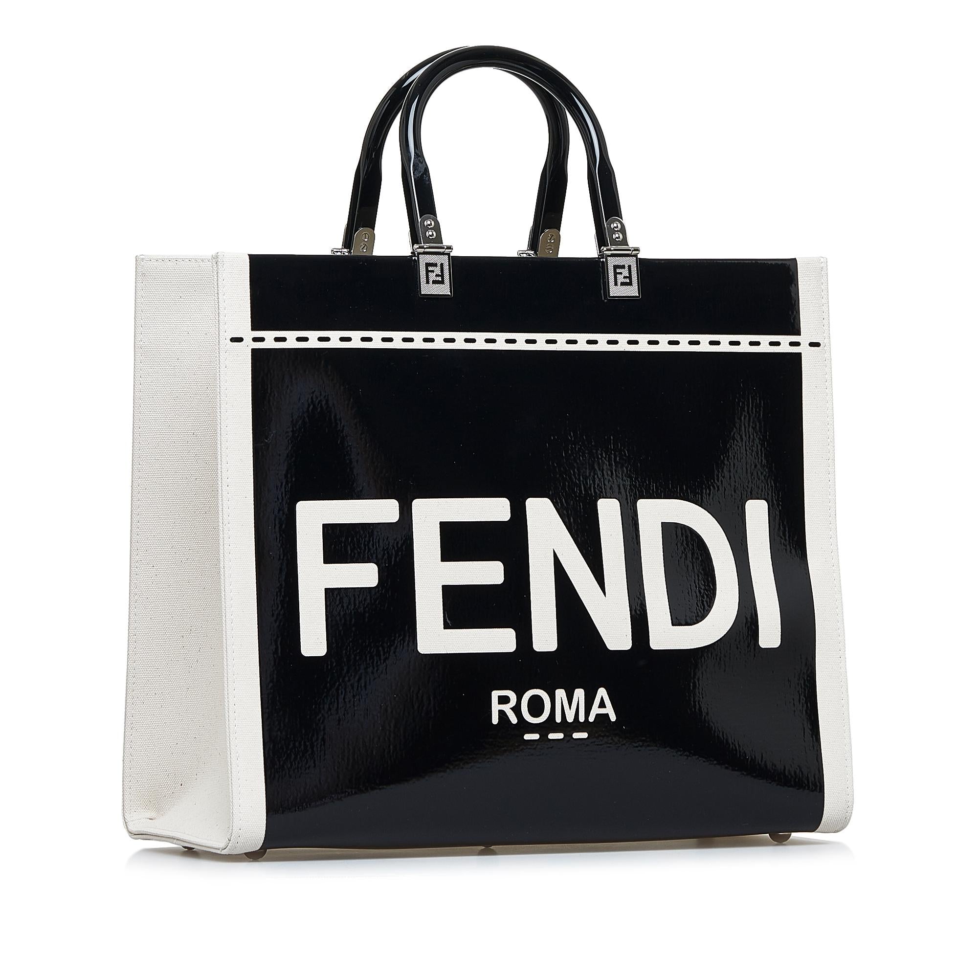Fendi Medium Sunshine Shopper Tote