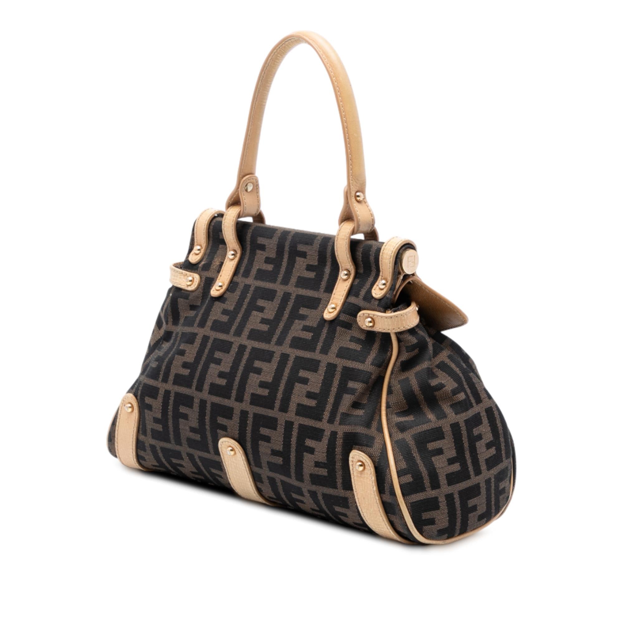 Fendi Medium Zucca Canvas Magic Tote
