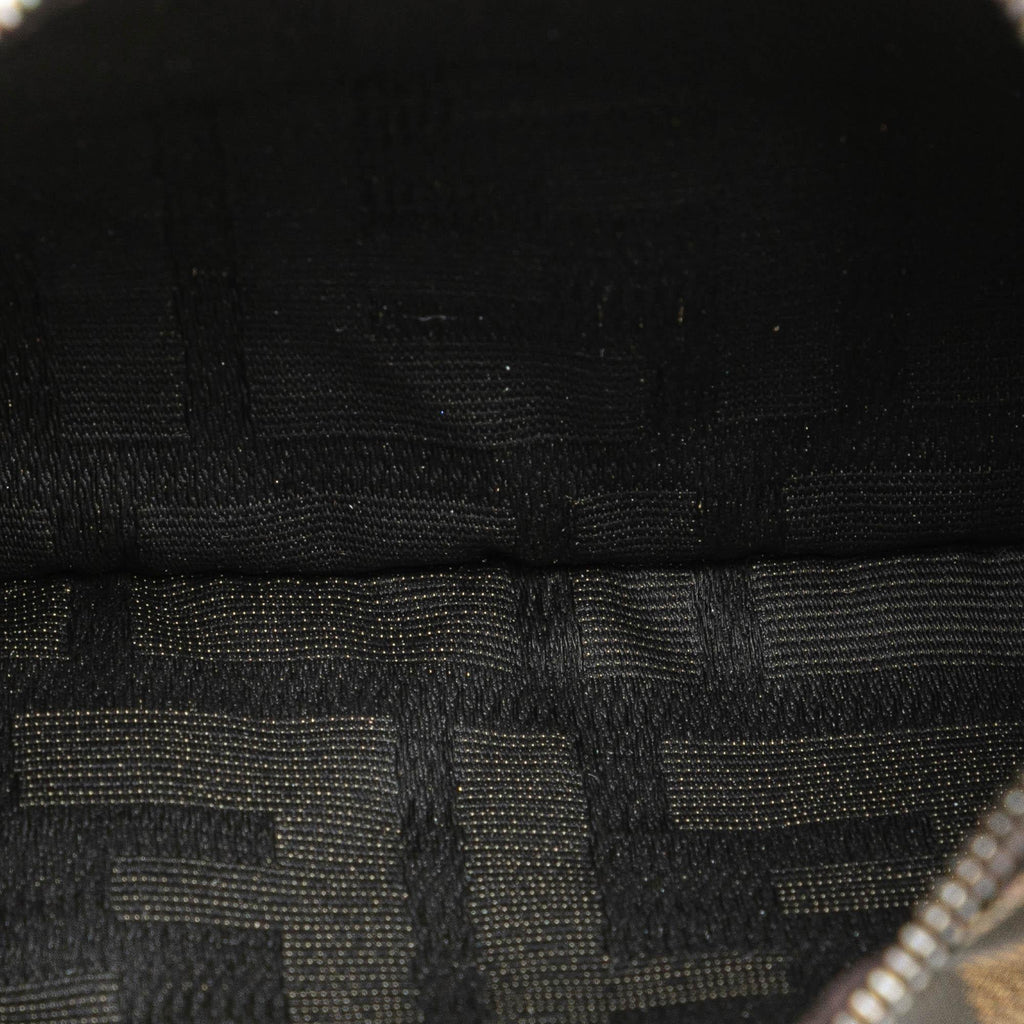 Fendi Medium Zucca Canvas Roll Tote
