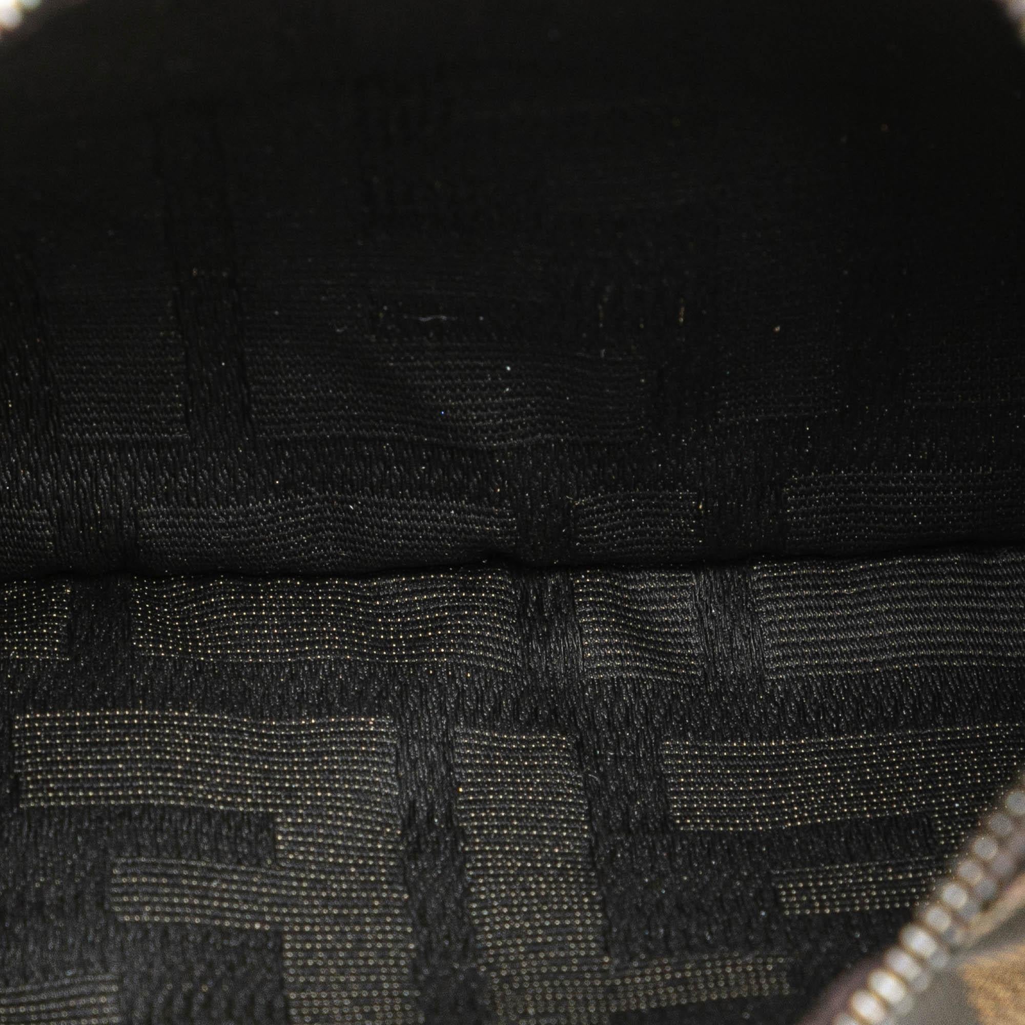 Fendi Medium Zucca Canvas Roll Tote