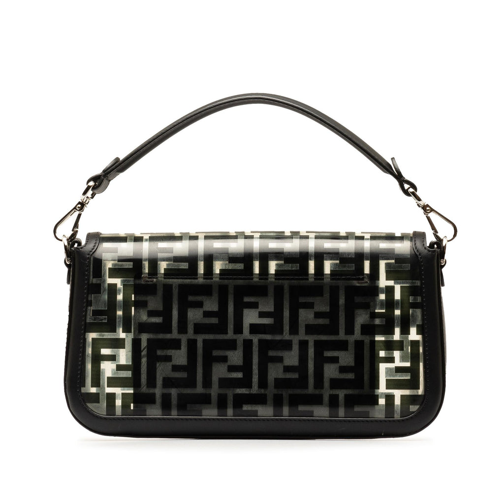 Fendi Medium Zucca PVC Baguette Satchel