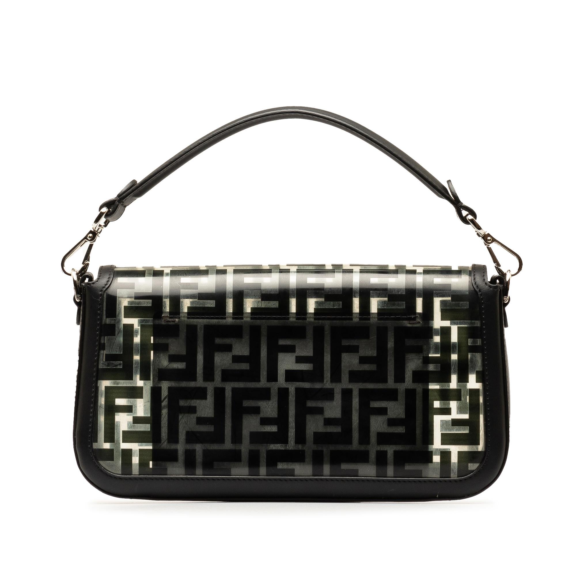 Fendi Medium Zucca PVC Baguette Satchel