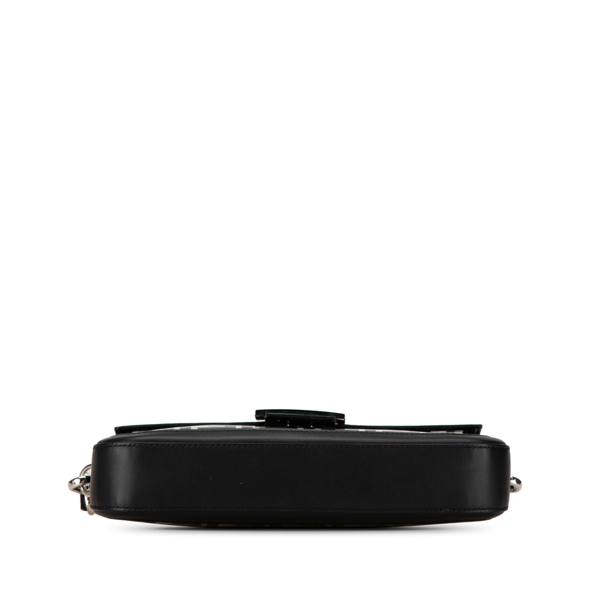 Fendi Medium Zucca PVC Baguette Satchel
