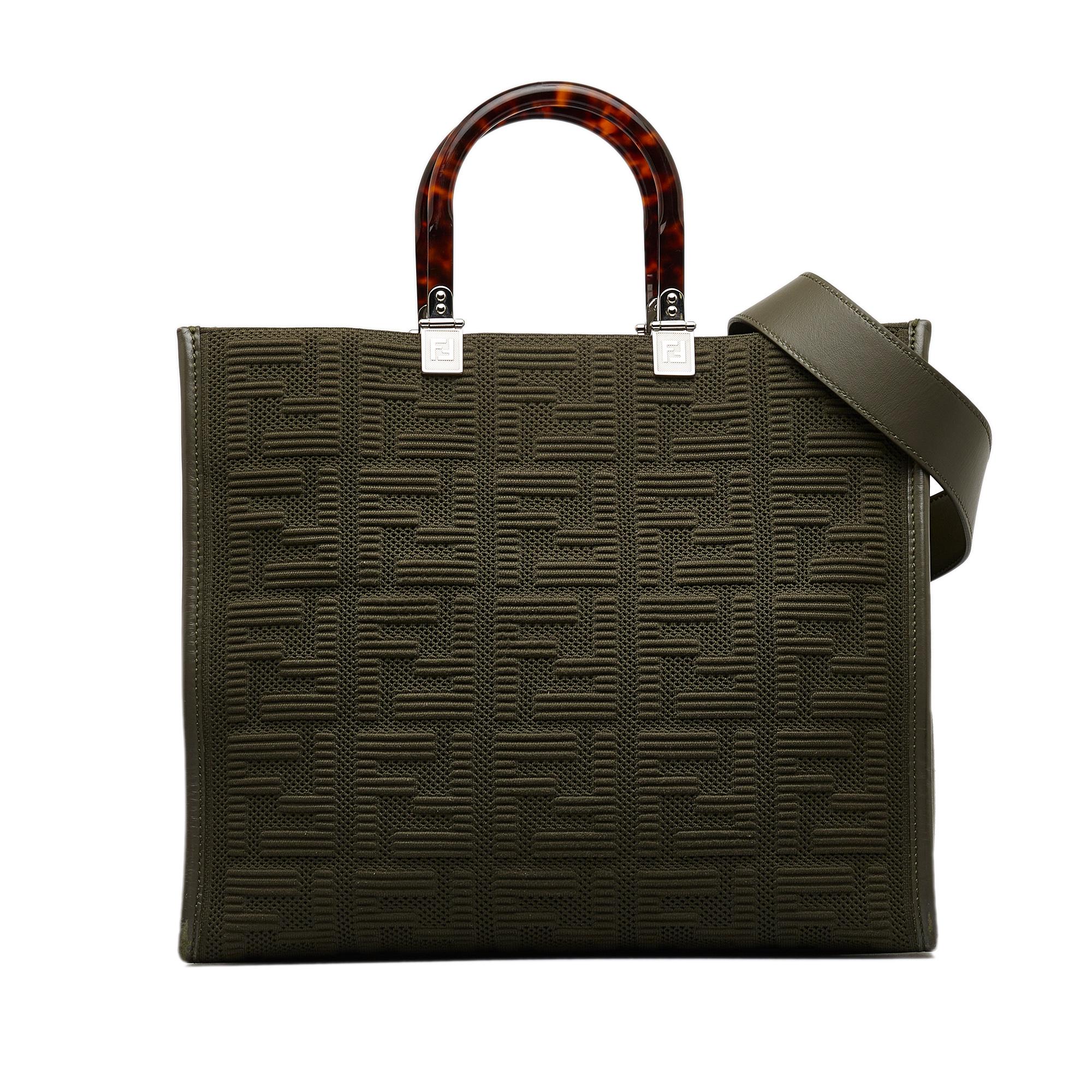Fendi Medium Zucca Sunshine Shopper Tote