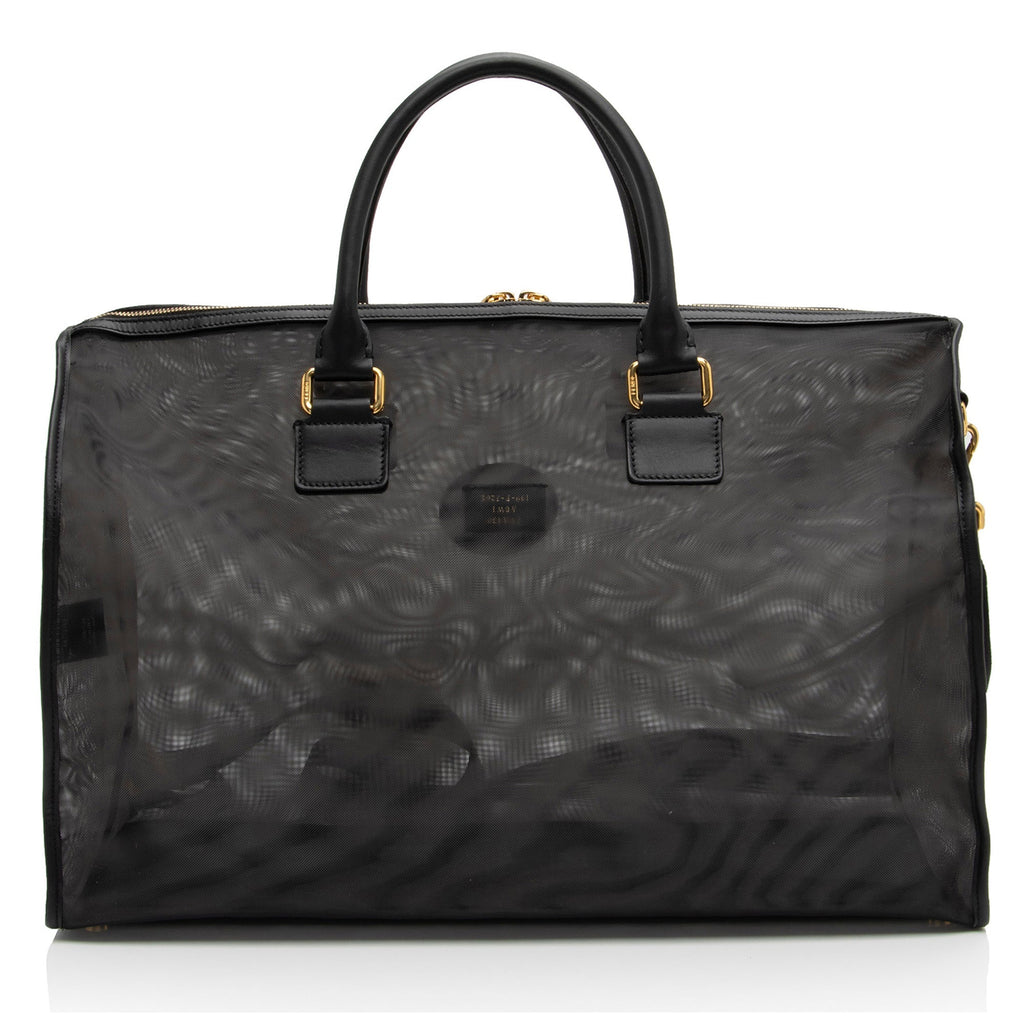 Fendi Mesh Karligraphy Duffle