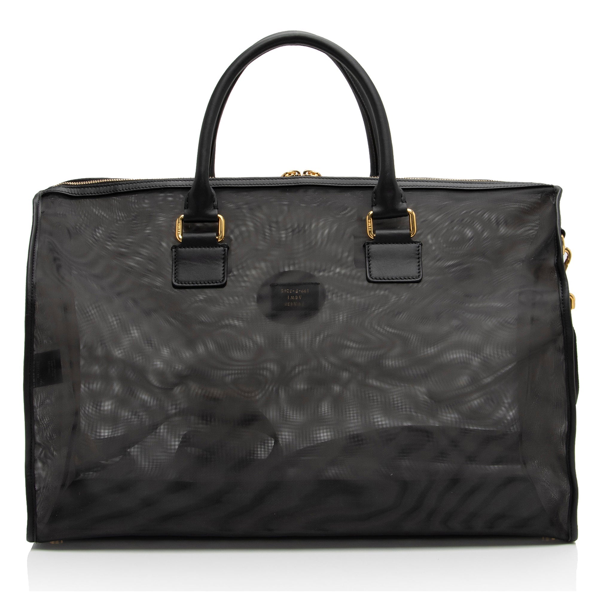 Fendi Mesh Karligraphy Duffle