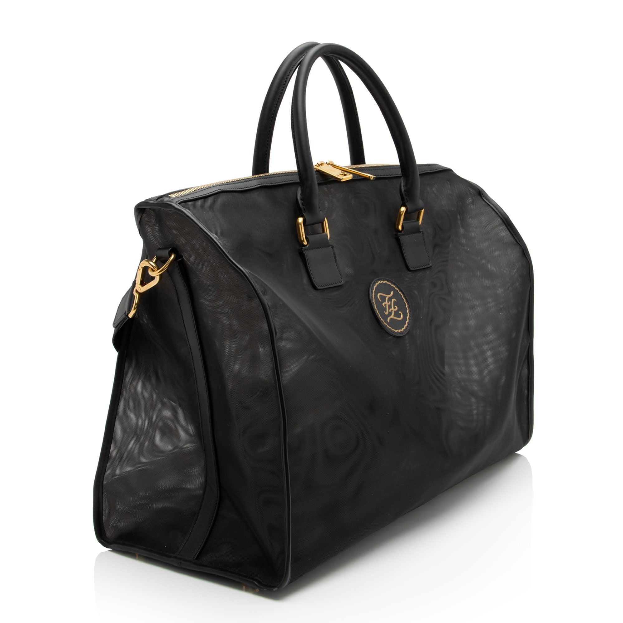 Fendi Mesh Karligraphy Duffle