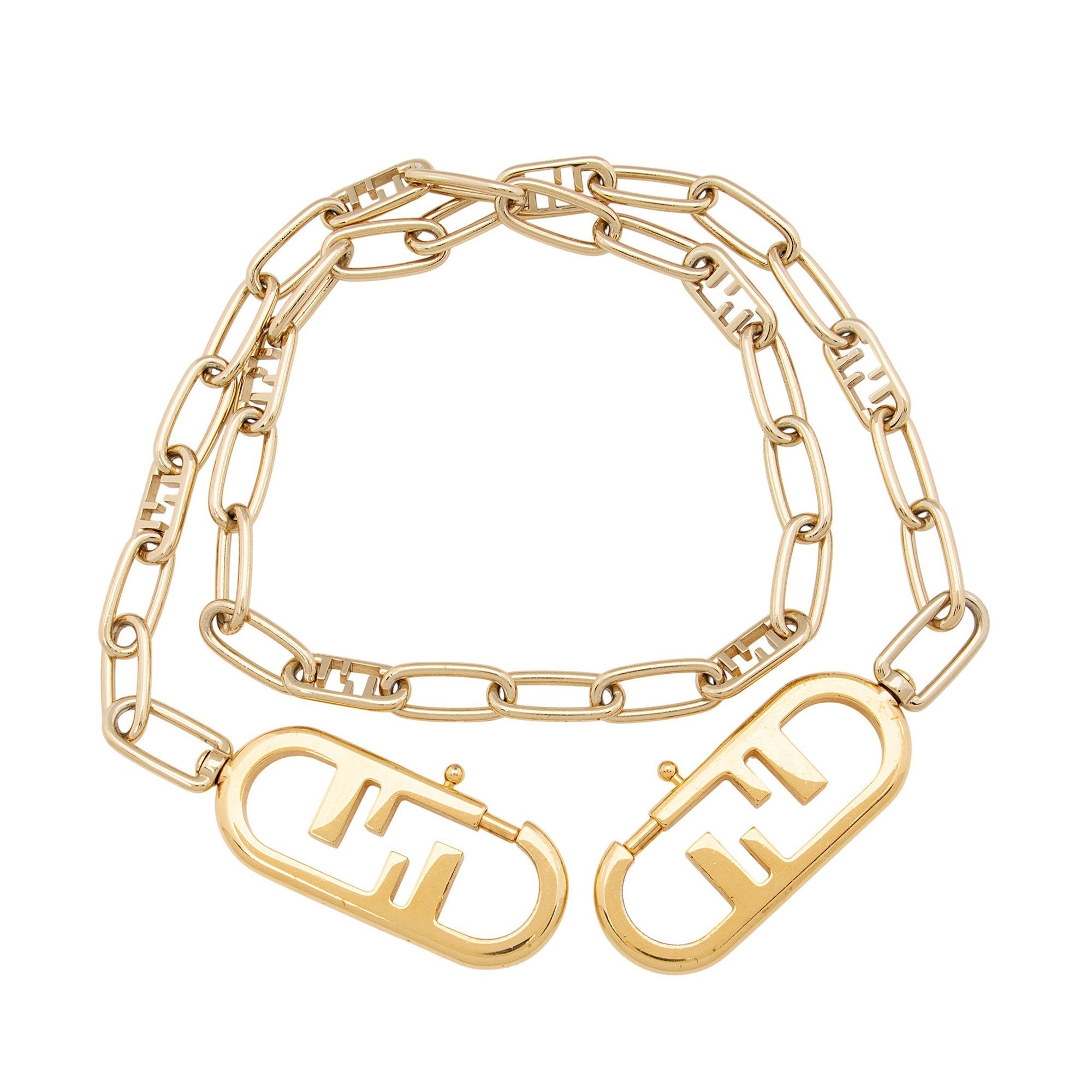 Fendi Metal Strap You Chain Shoulder Strap