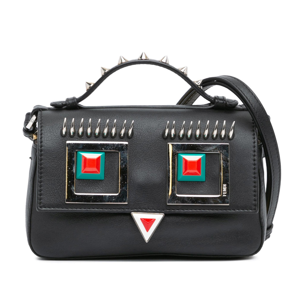 Fendi Micro Hypnoteyes Double Baguette Satchel