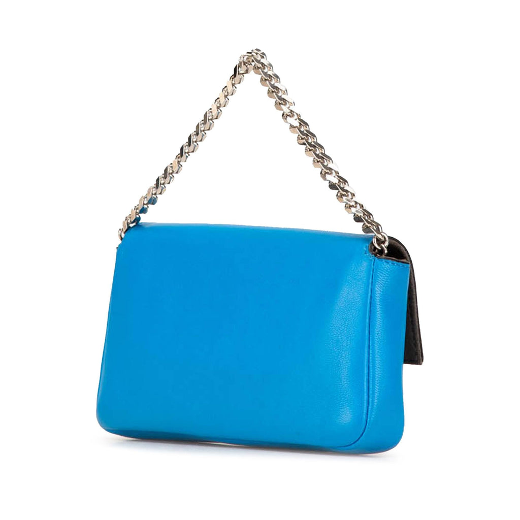 Fendi Micro Leather Monster Baguette Satchel
