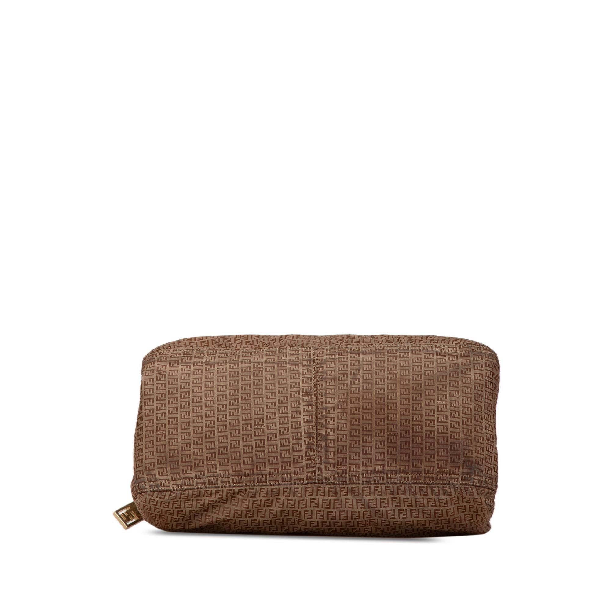 Fendi Micro Zucchino Canvas Mamma Forever (SHG-JnXbOv)