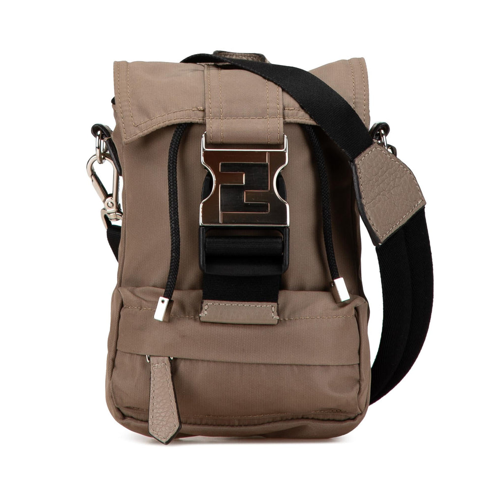 Fendi Mini Fendiness Nylon Convertible Backpack