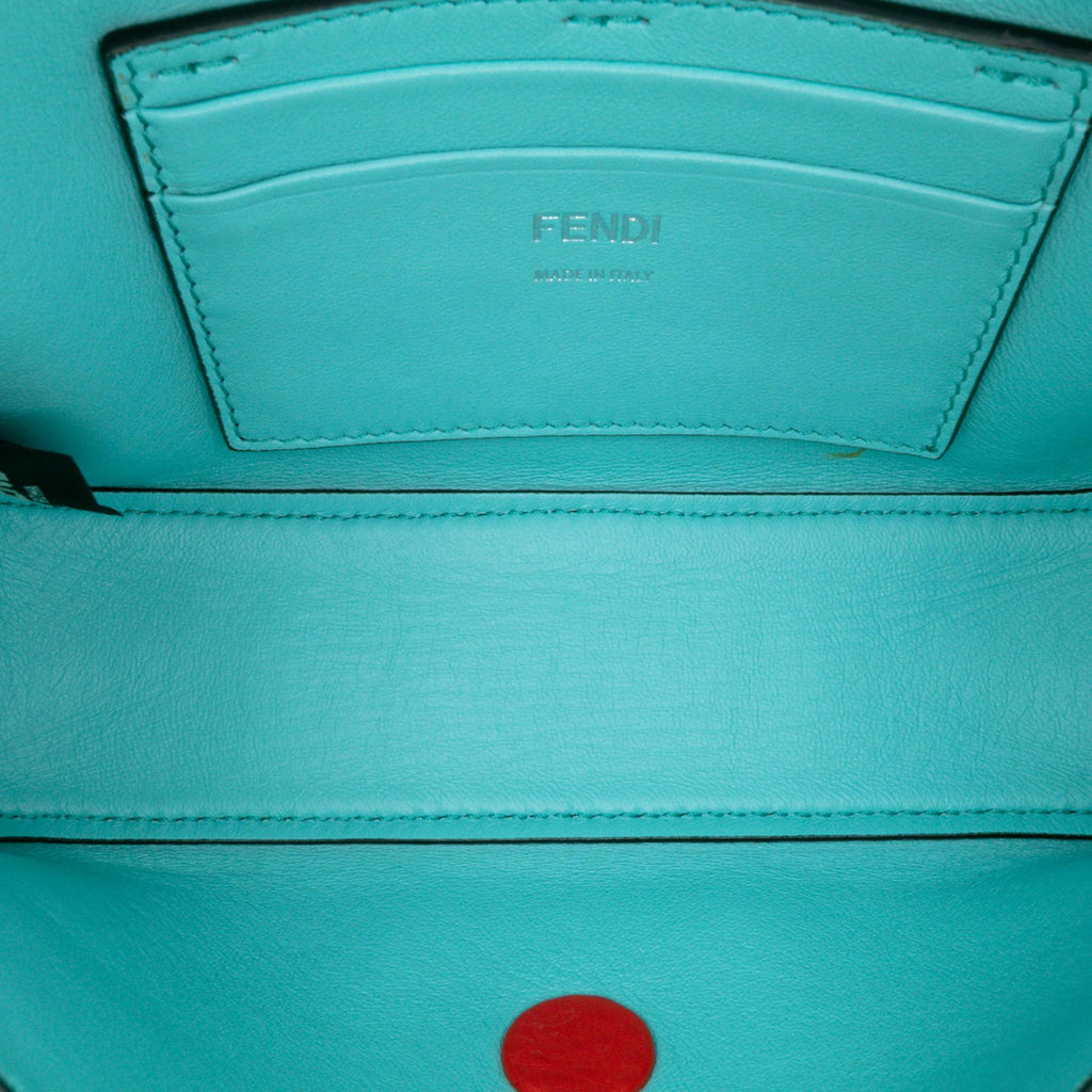 Fendi Mini Leather Baguette Satchel