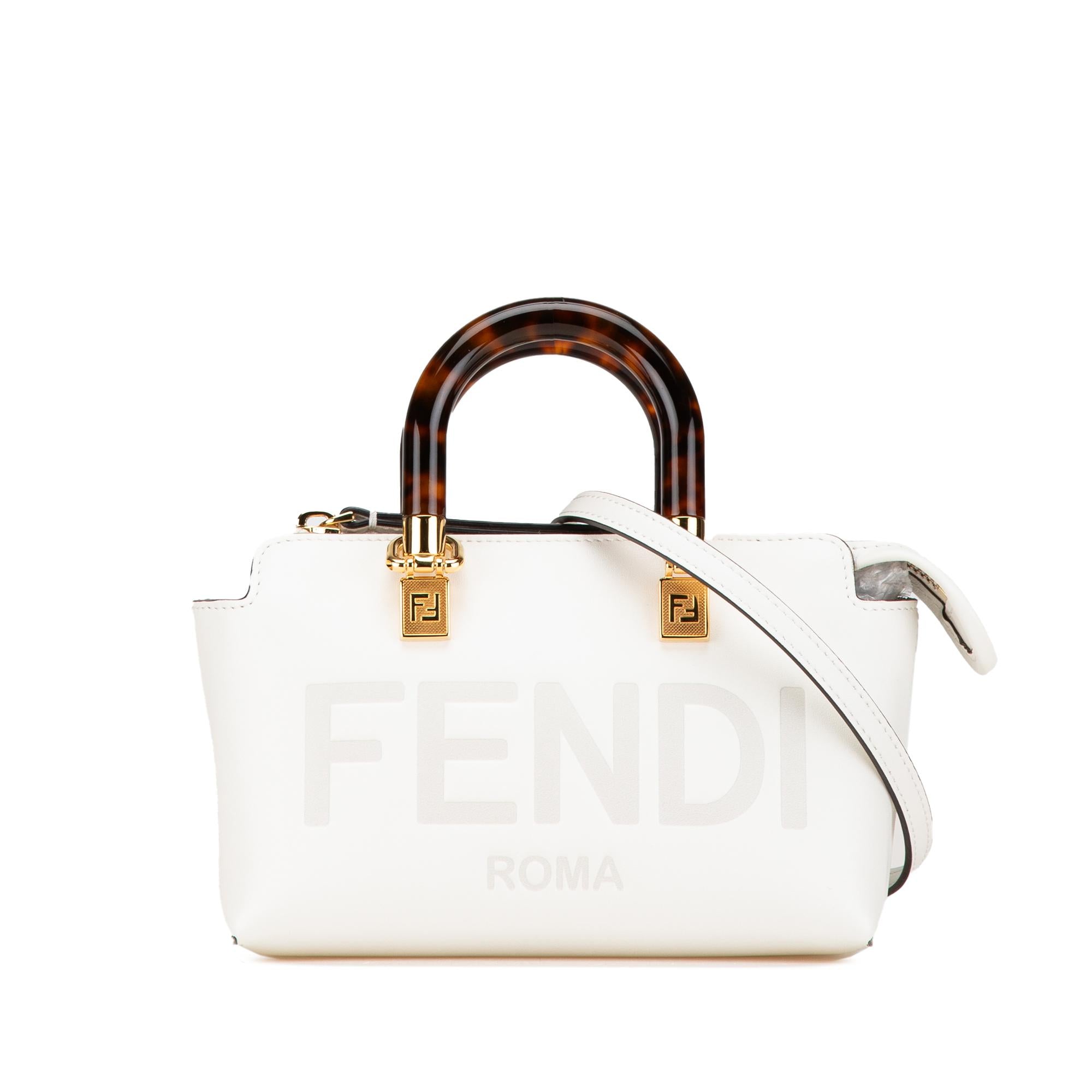 Fendi Mini Leather By The Way Roma Satchel