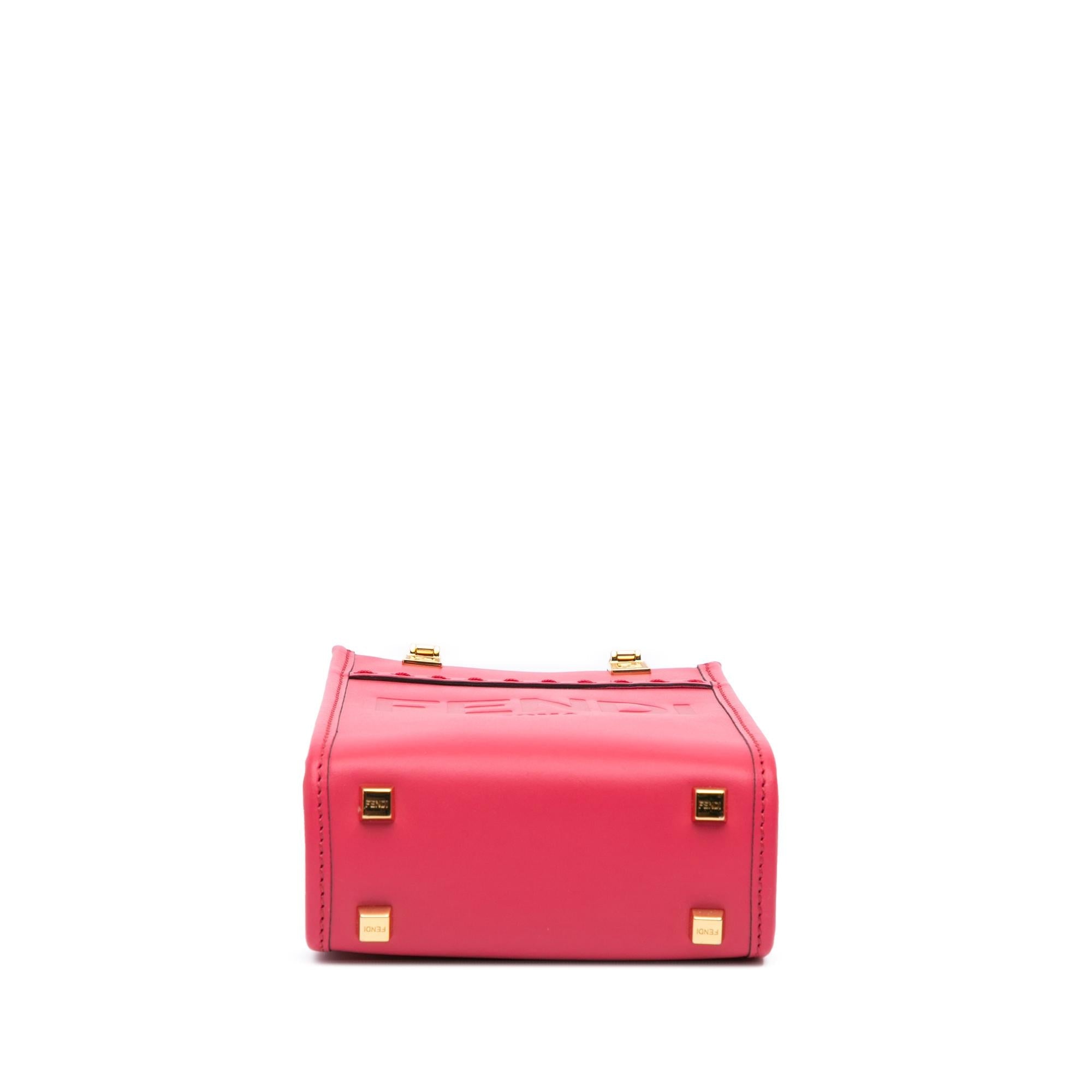 Fendi Mini Sunshine Shopper Tote